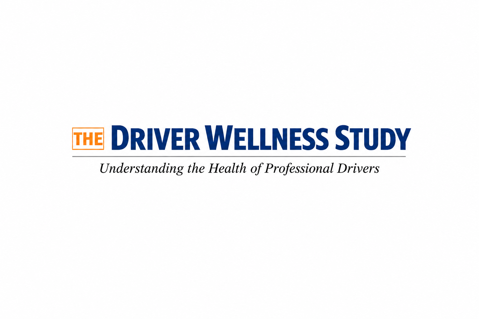 Driver Wellness Survey